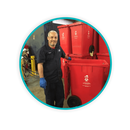 Operations Spotlight: Daniels Health Orlando 2 Blog CircleImage GuywithBins WEB