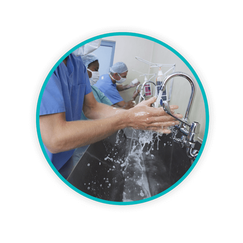Circle Hand Washing