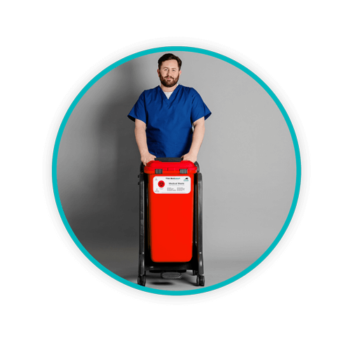 Biomedical Waste Disposal 3 circle Medismart AP doctor