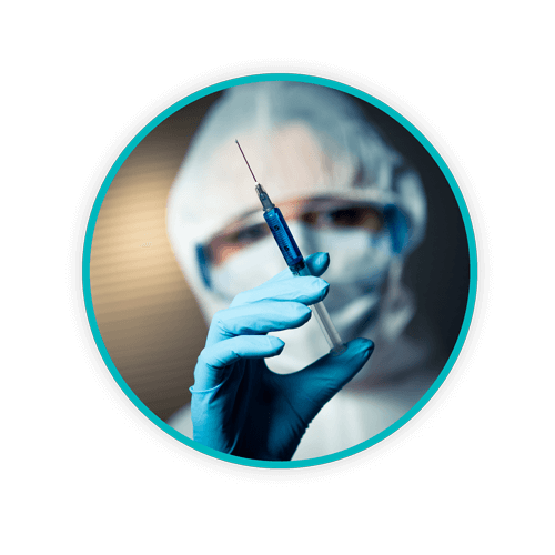 Circle Syringe Blue