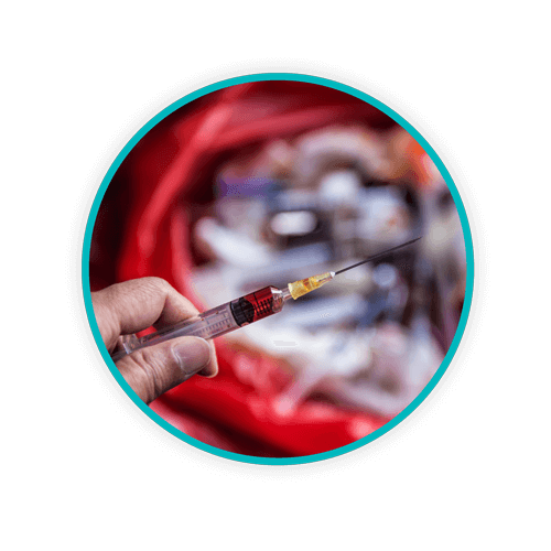 Circle Syringe Red