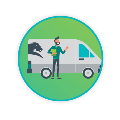 Circle van