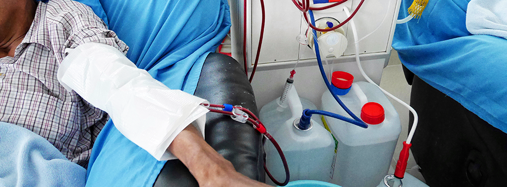 dialysis header